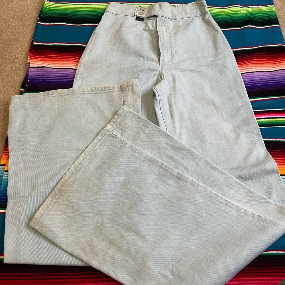 Rare Vintage wrangler High rise wide leg jeans